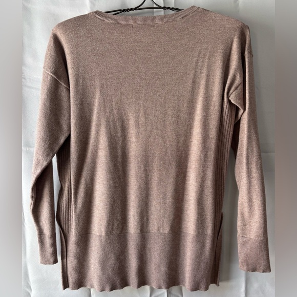 Staccato Soft Knit Front-Seam Crewneck - Picture 2 of 7